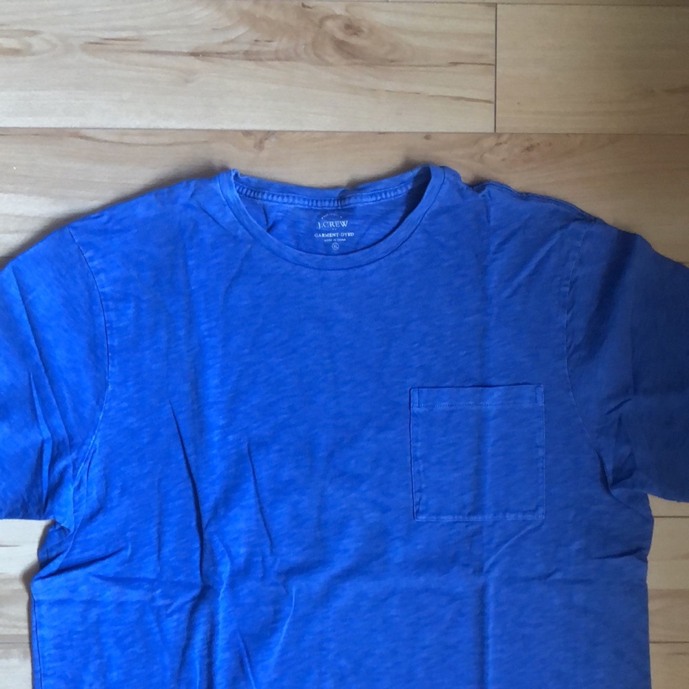 J. Crew Garment Dye Pocket Tee - Picture 2 of 2